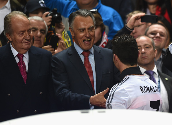 Cristiano+Ronaldo+King+Juan+Carlos+Real+